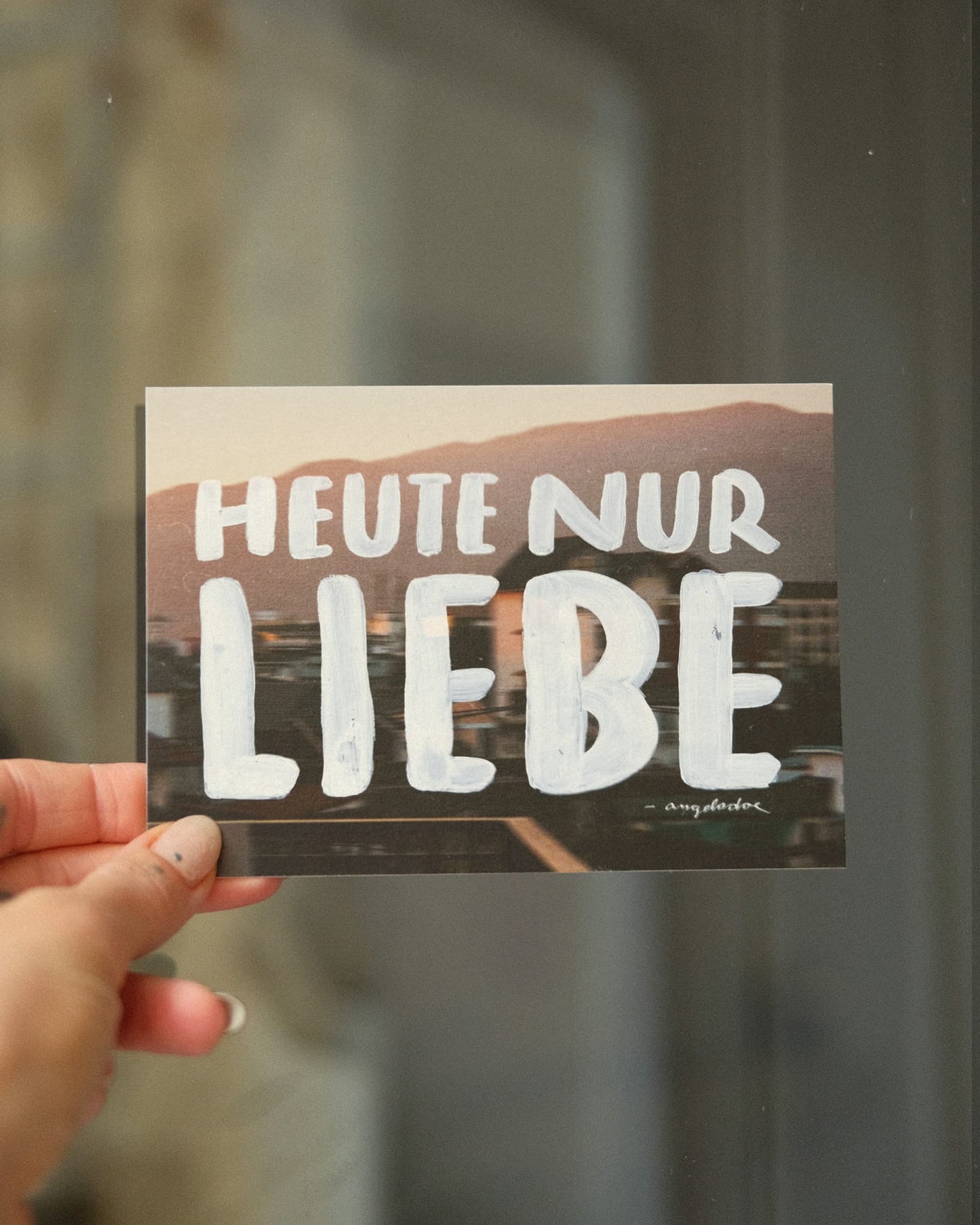 13x LIEBE - Postkartenset