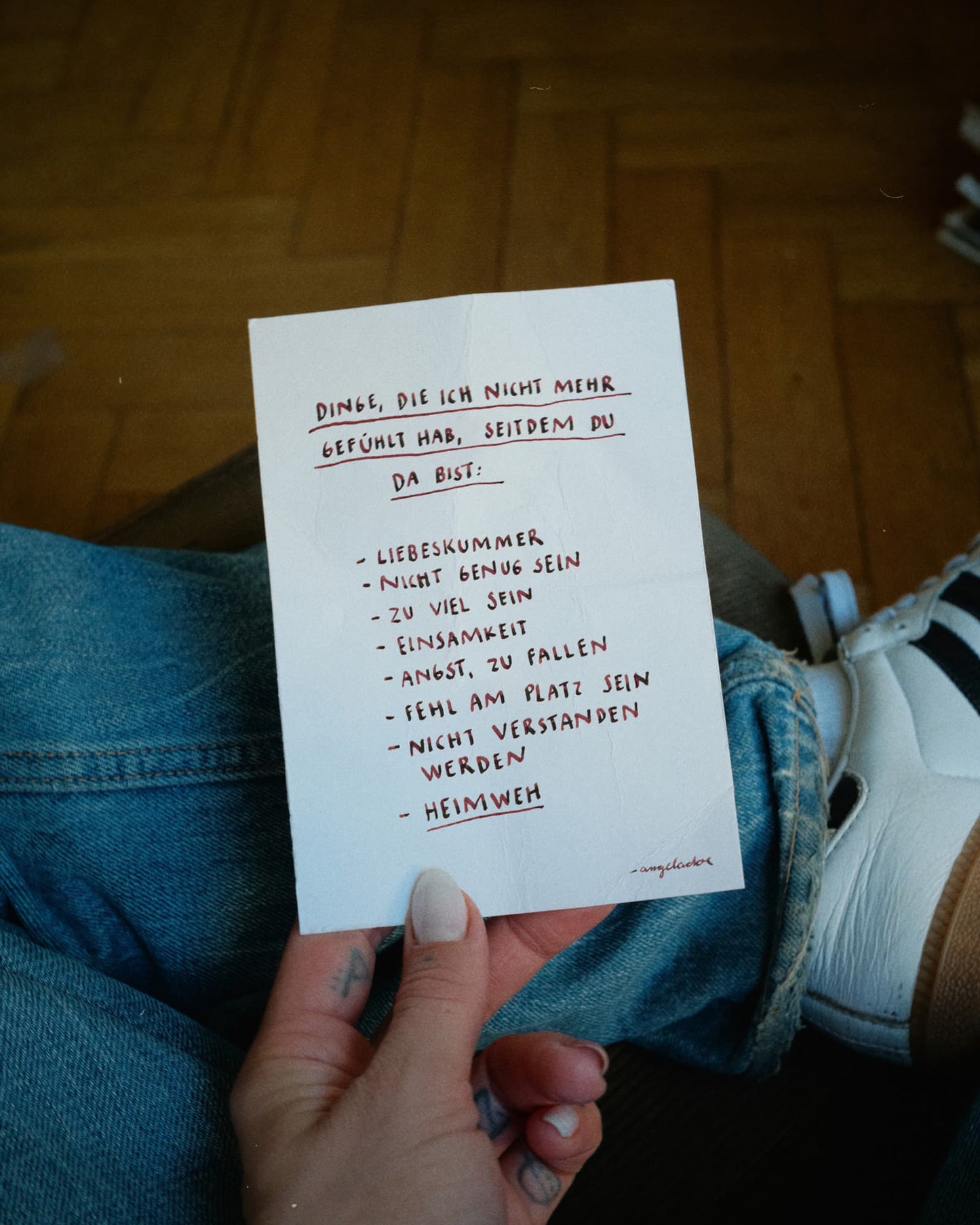 13x LIEBE - Postkartenset
