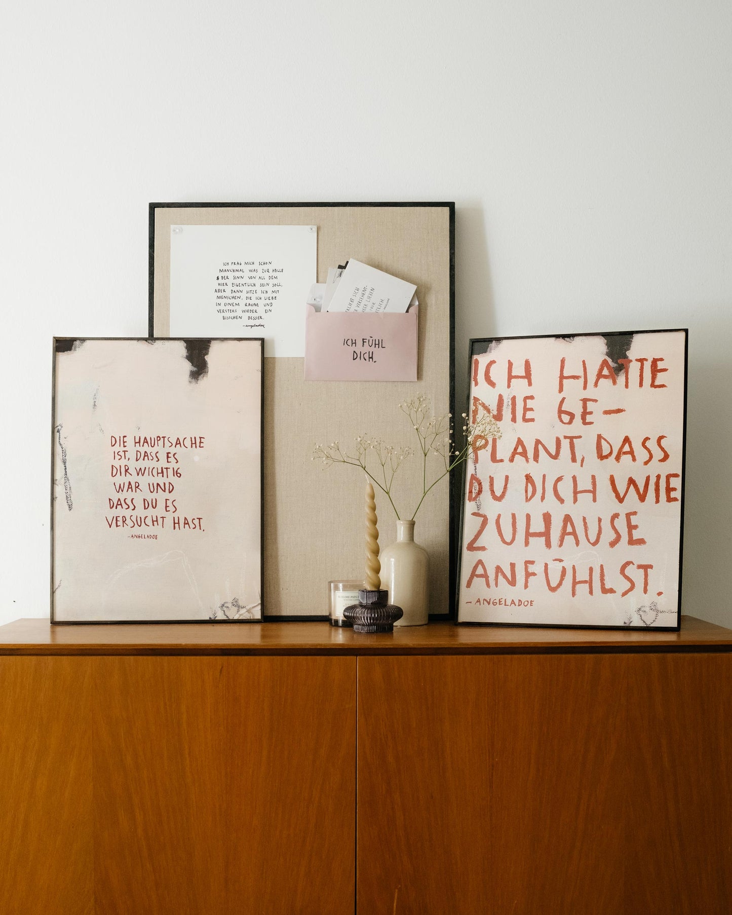 "Die Hauptsache ist, dass es dir wichtig war und dass du es versucht hast." – Angela Doe