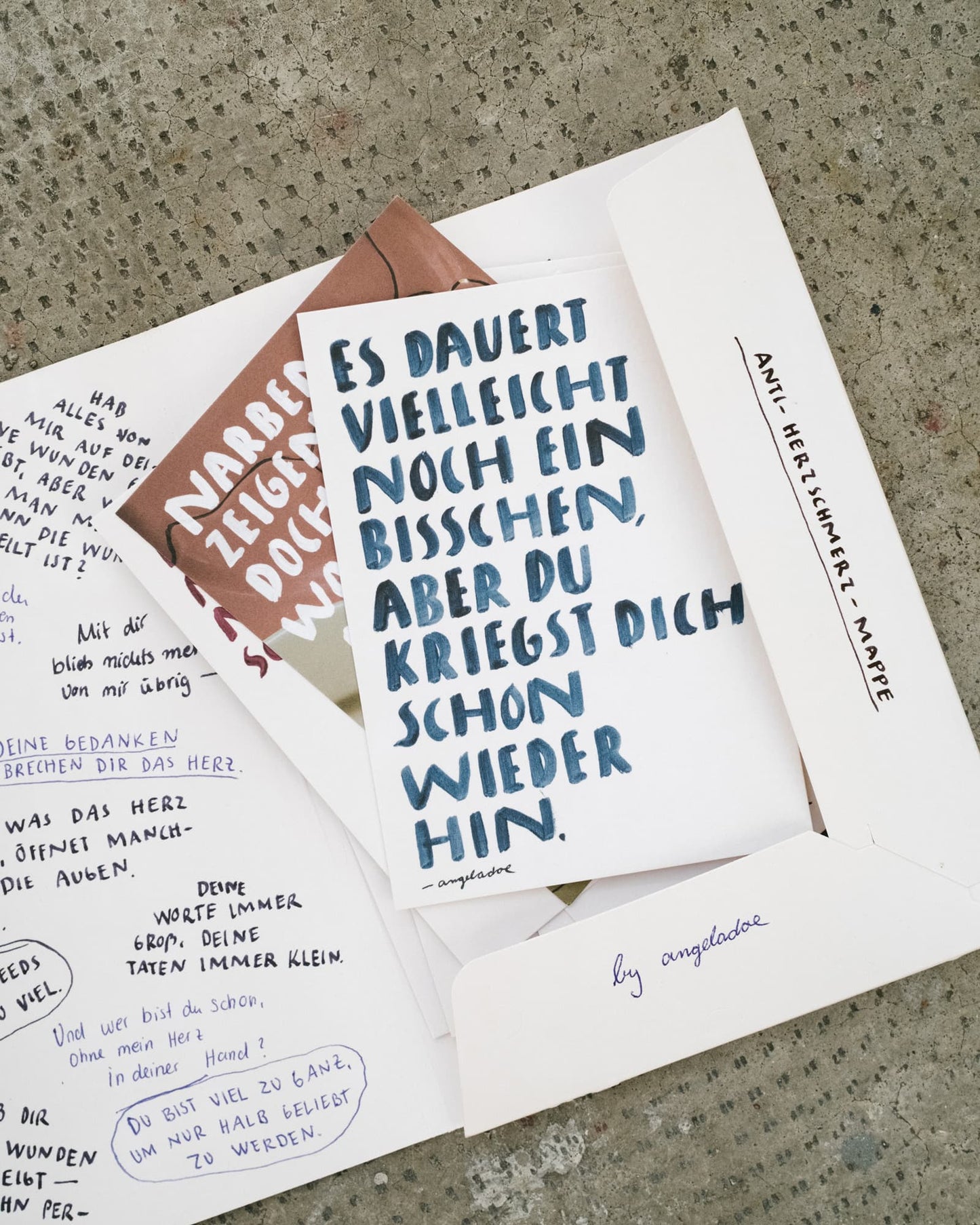 13x (anti)Herzschmerz - Postkartenset
