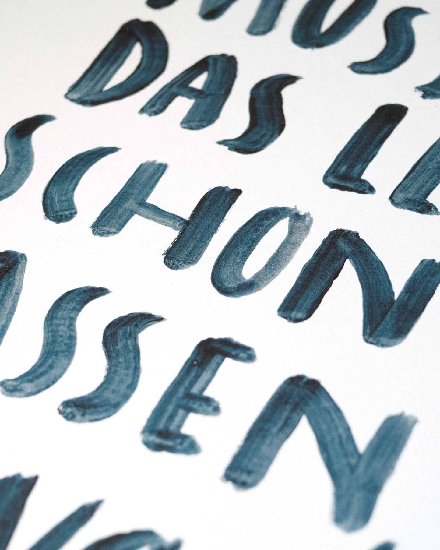 A2 Poster | LEBEN ANFASSEN
