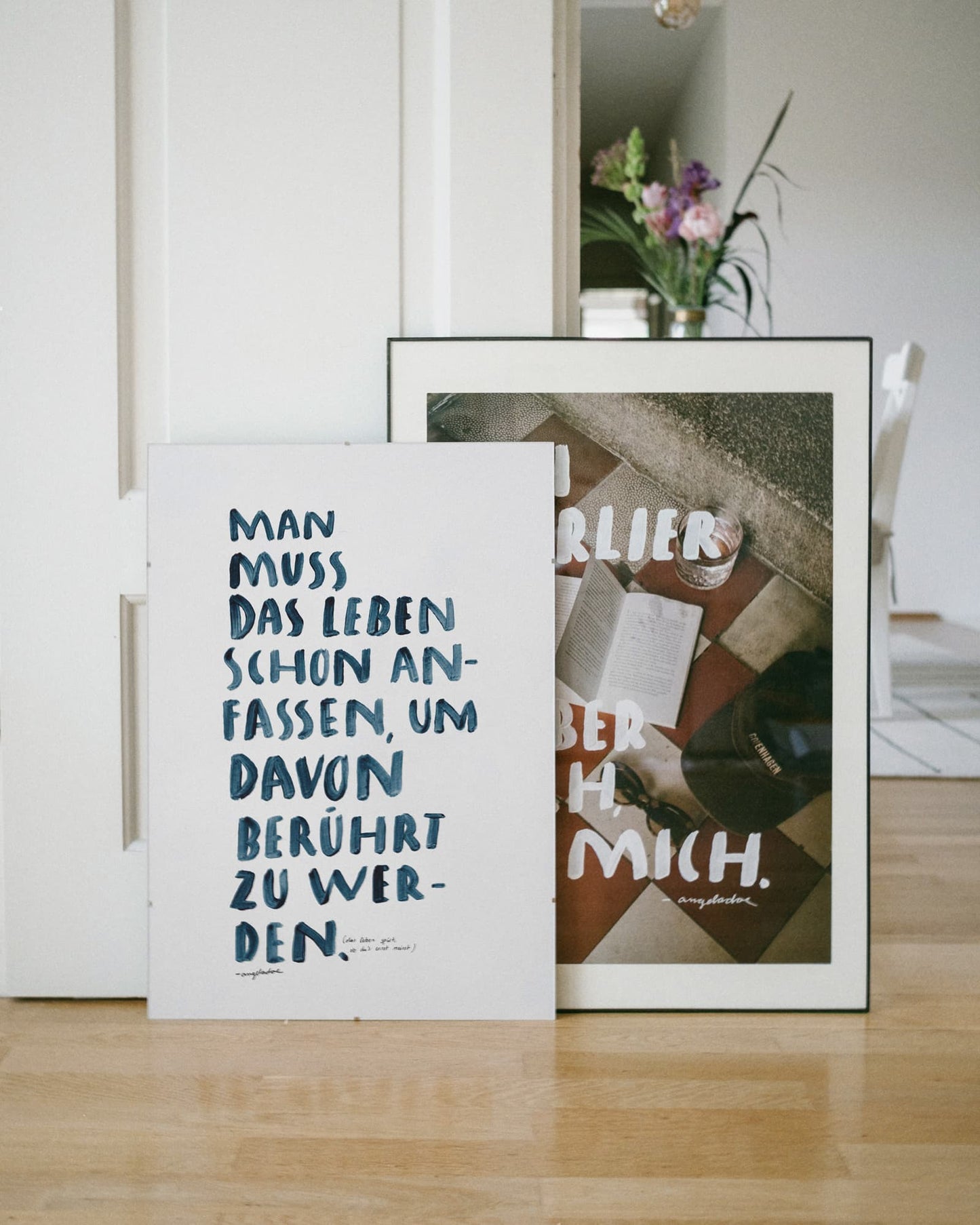 A2 Poster | LEBEN ANFASSEN