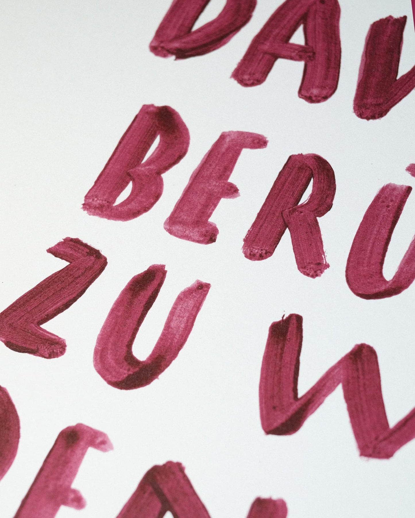 A2 Poster | LEBEN ANFASSEN