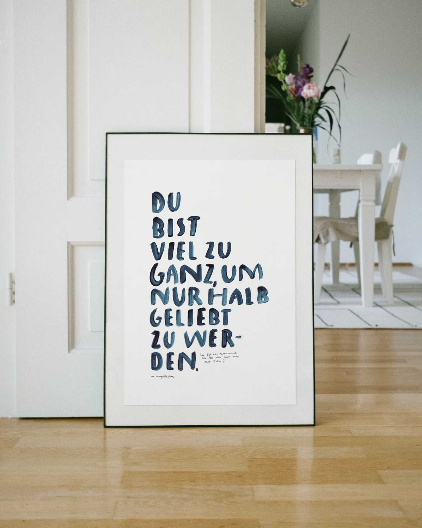 A2 Poster | VIEL ZU GANZ