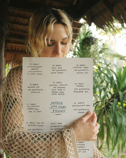 A3 | GEFÜHLE SIND NICHT EXKLUSIV | 2-in-1