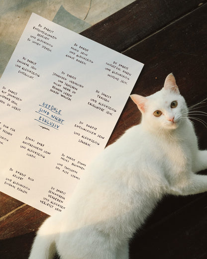 A3 | GEFÜHLE SIND NICHT EXKLUSIV | 2-in-1