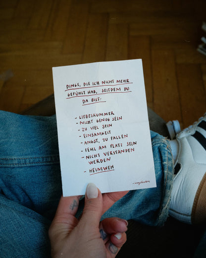 13x LIEBE - Postkartenset