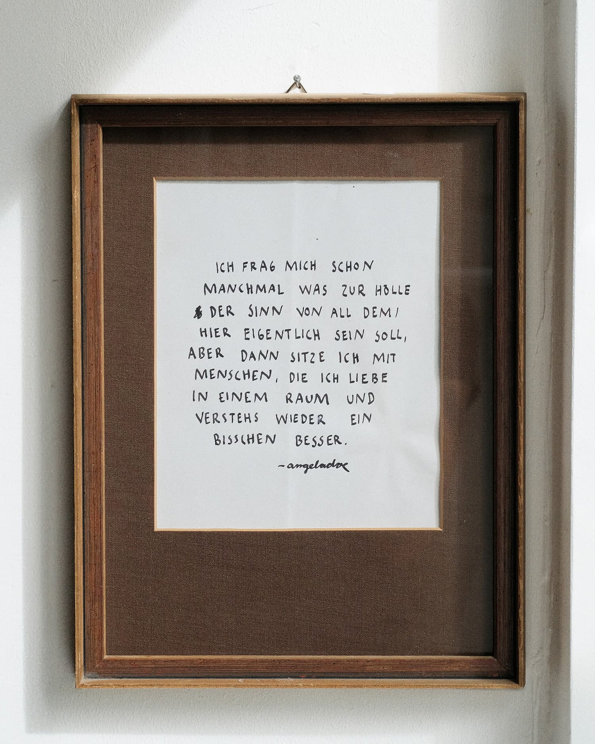 Der Sinn (Original - F02)