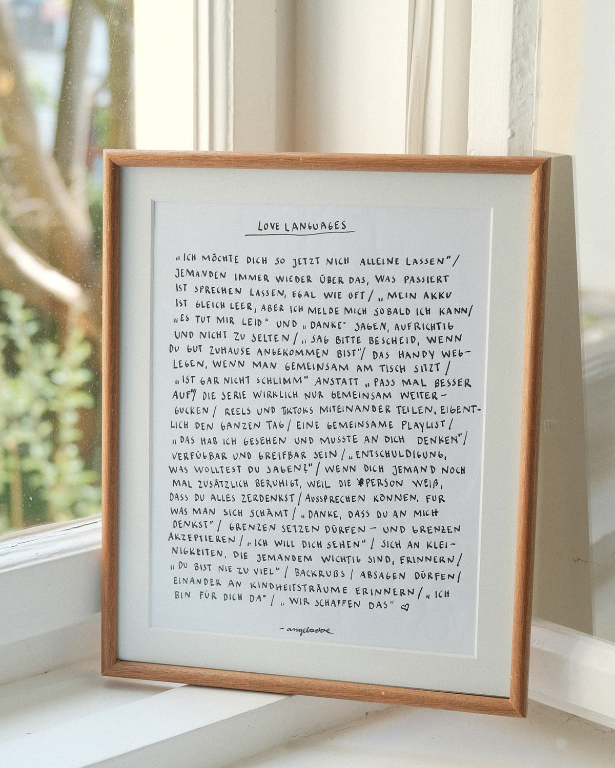 Love Languages (Original - F04)