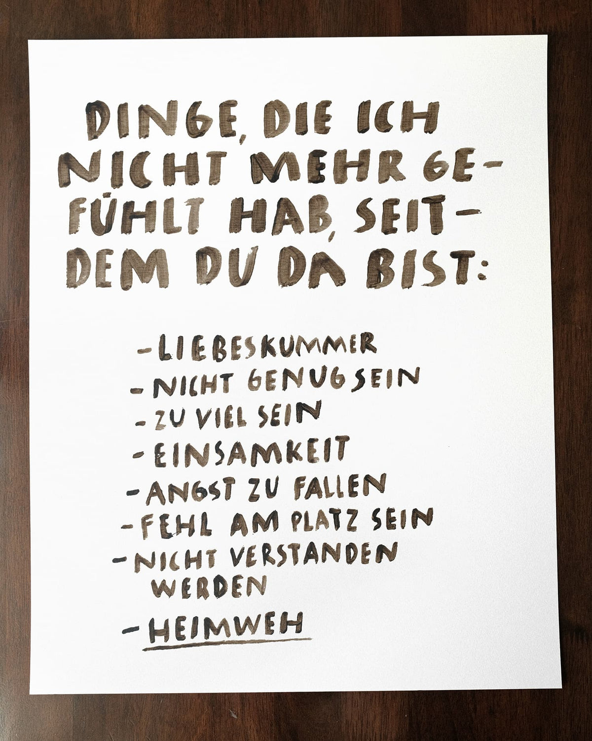 Nicht mehr gefühlt (Original – 07)