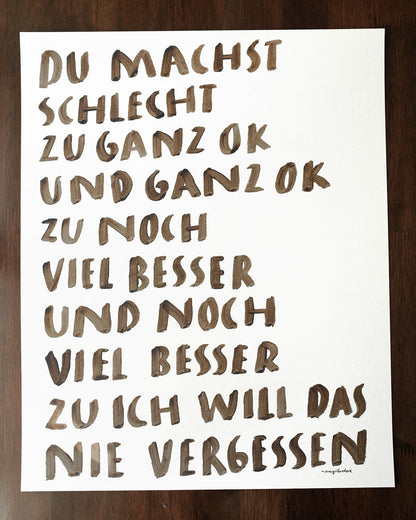 Noch viel besser (Original – 10)