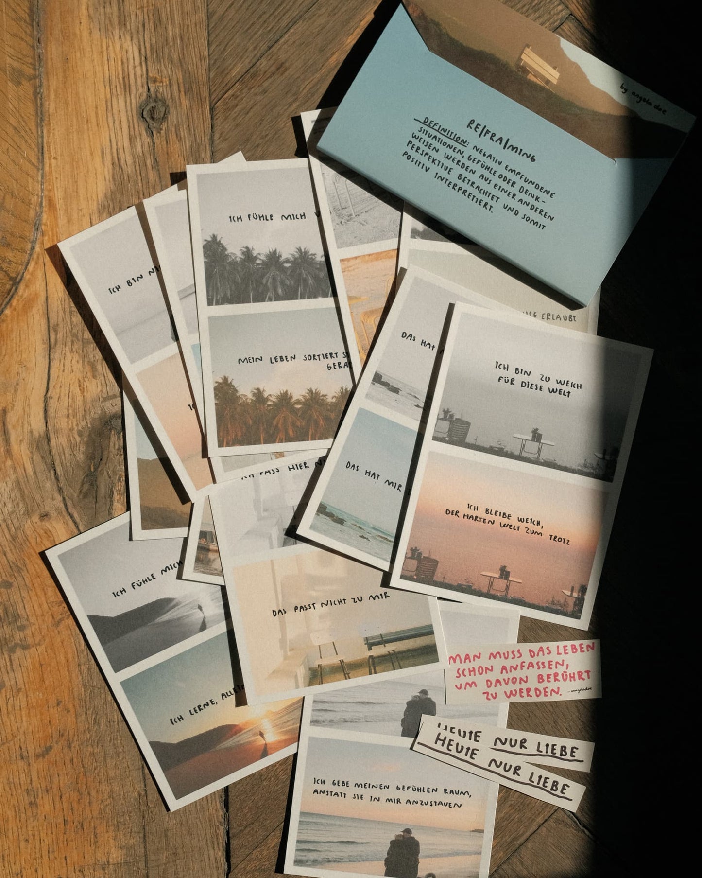 12x REFRAMING - Postkartenset