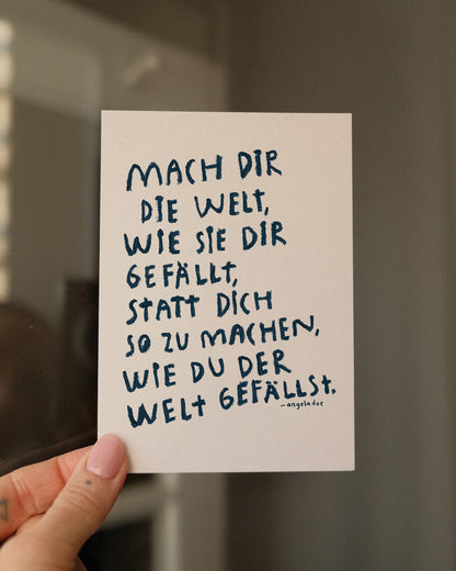 13x LEBEN - Postkartenset