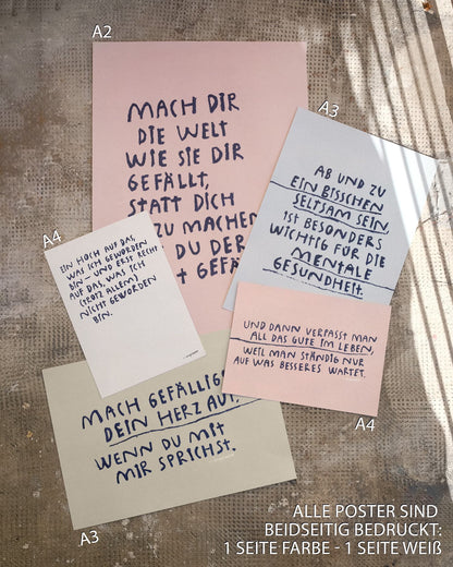 A4 Poster | EIN HOCH