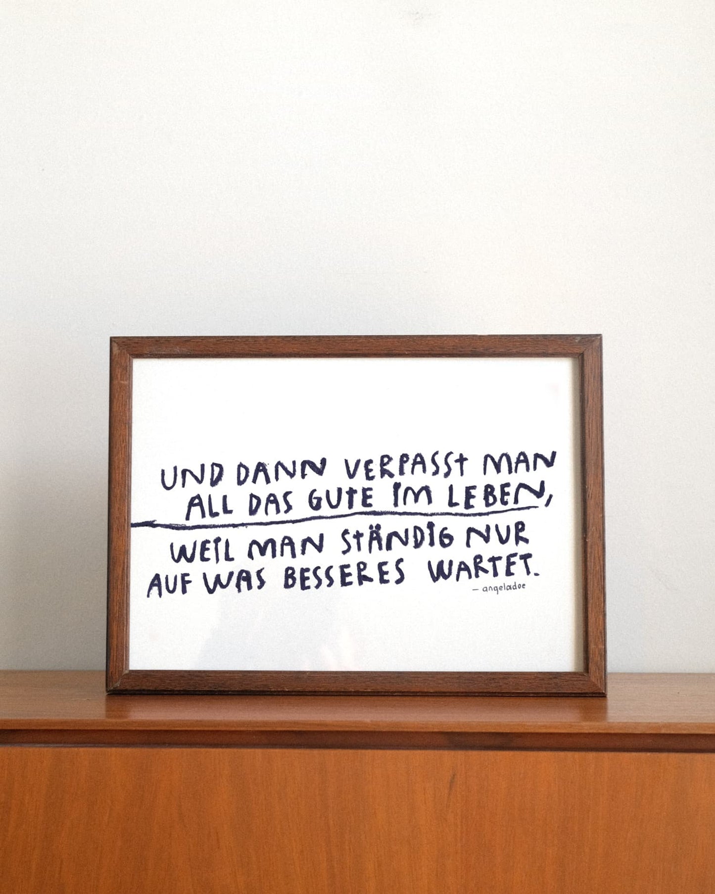 A4 Poster |  VERPASSEN