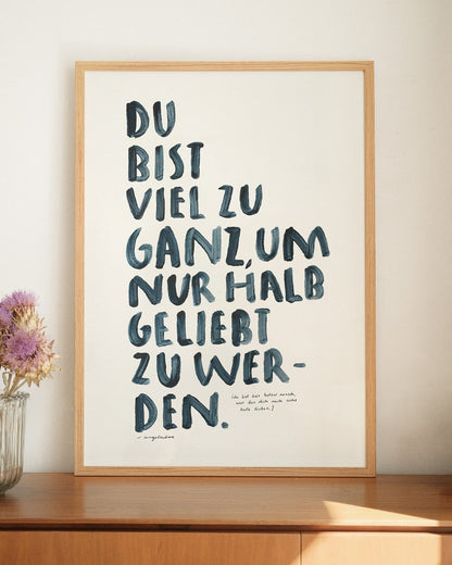 Viel zu ganz (Original – 01/I)
