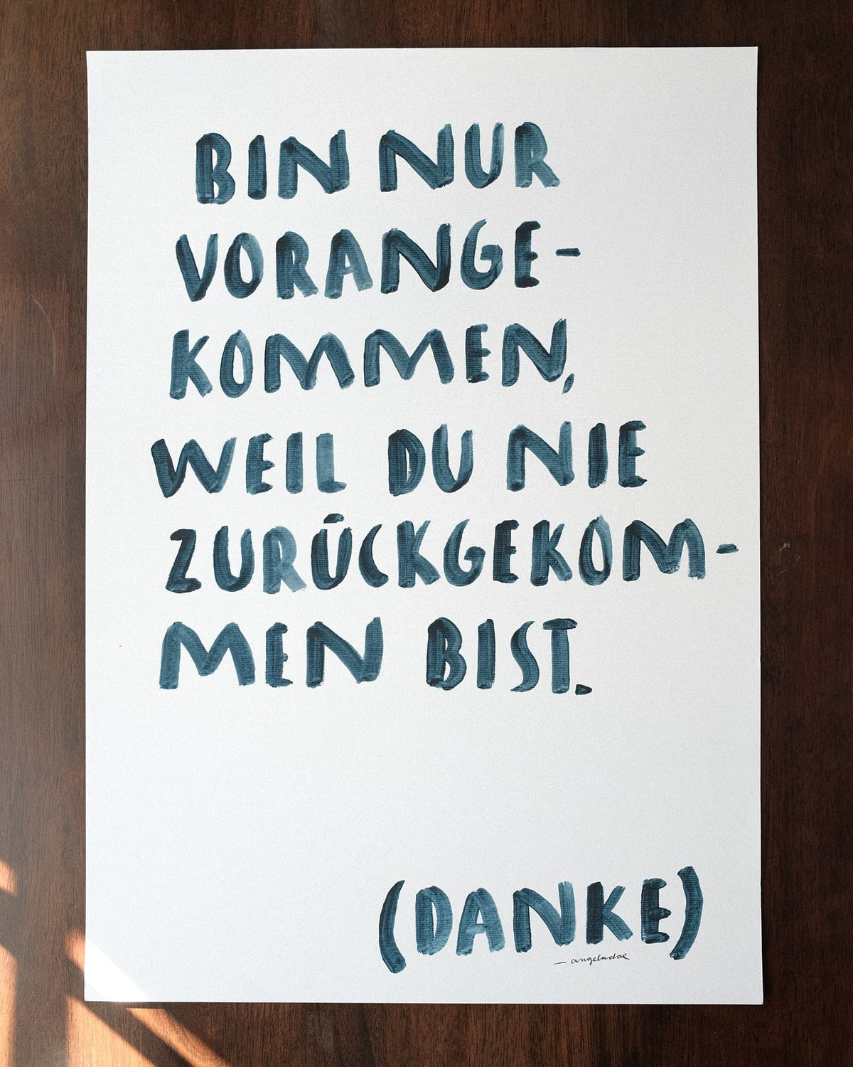 Vorangekommen (Original – 09)