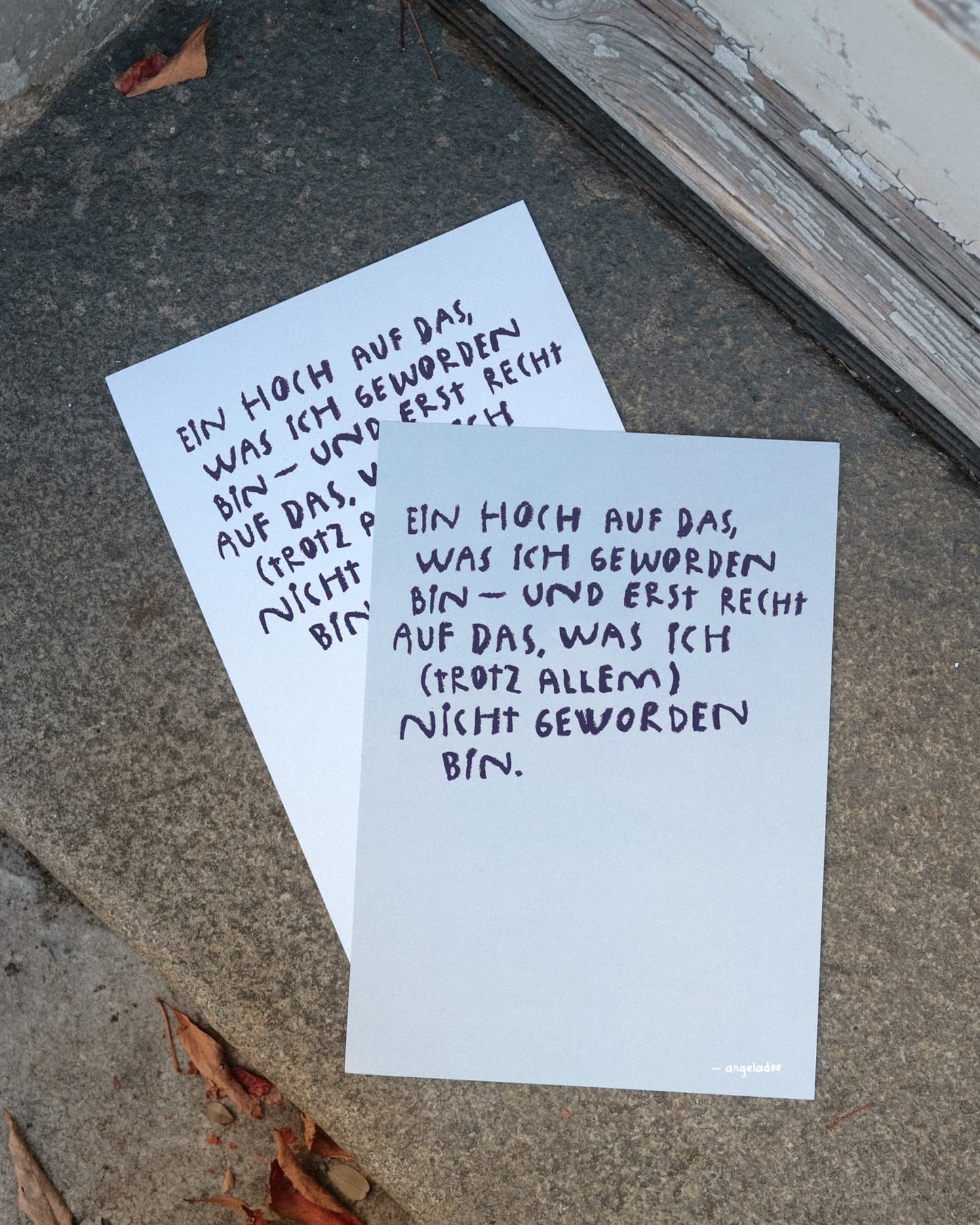 A4 Poster | EIN HOCH