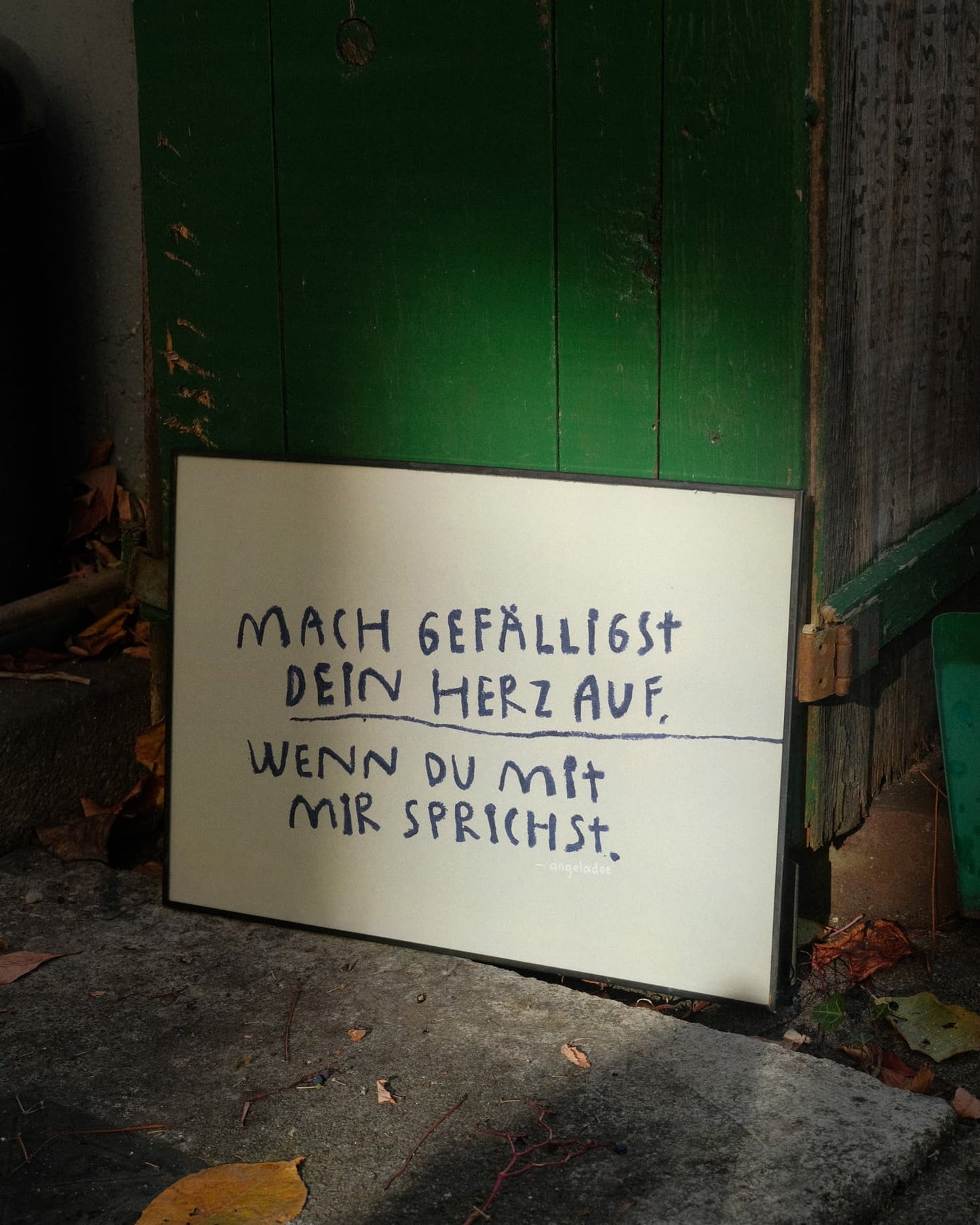 A3 Poster | HERZ AUF