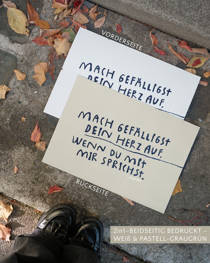 A3 Poster | HERZ AUF