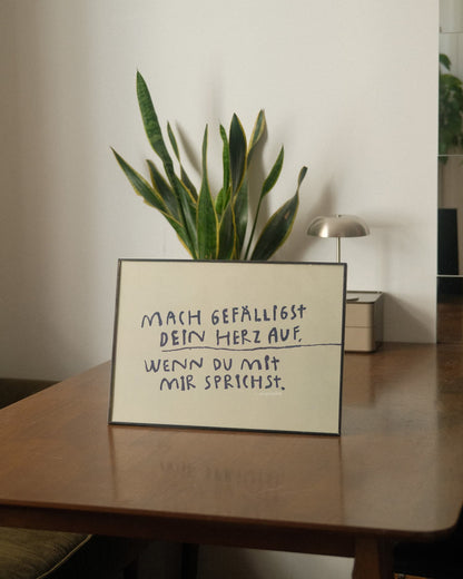 A3 Poster | HERZ AUF