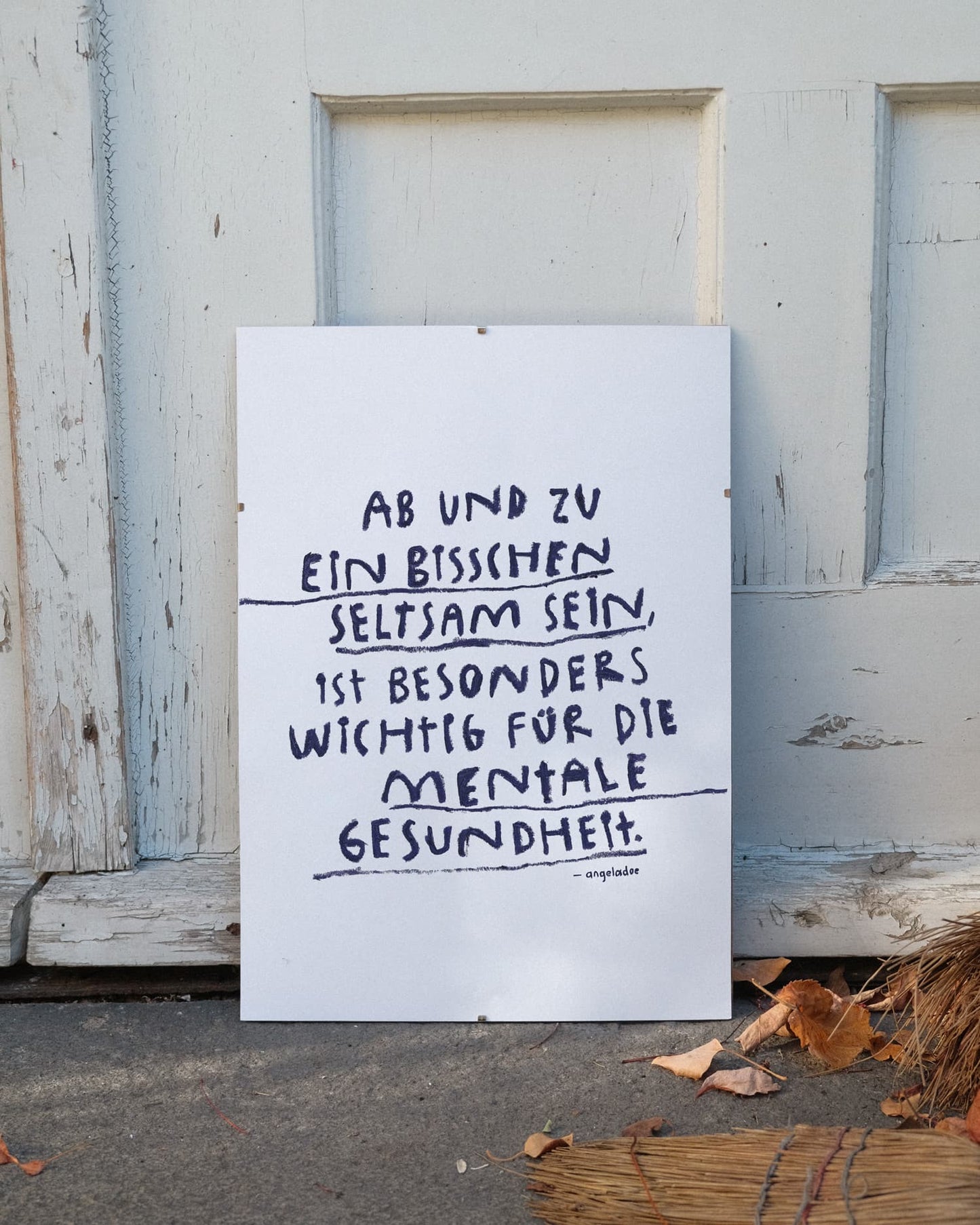 A3 Poster | SELTSAM SEIN