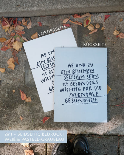 A3 Poster | SELTSAM SEIN