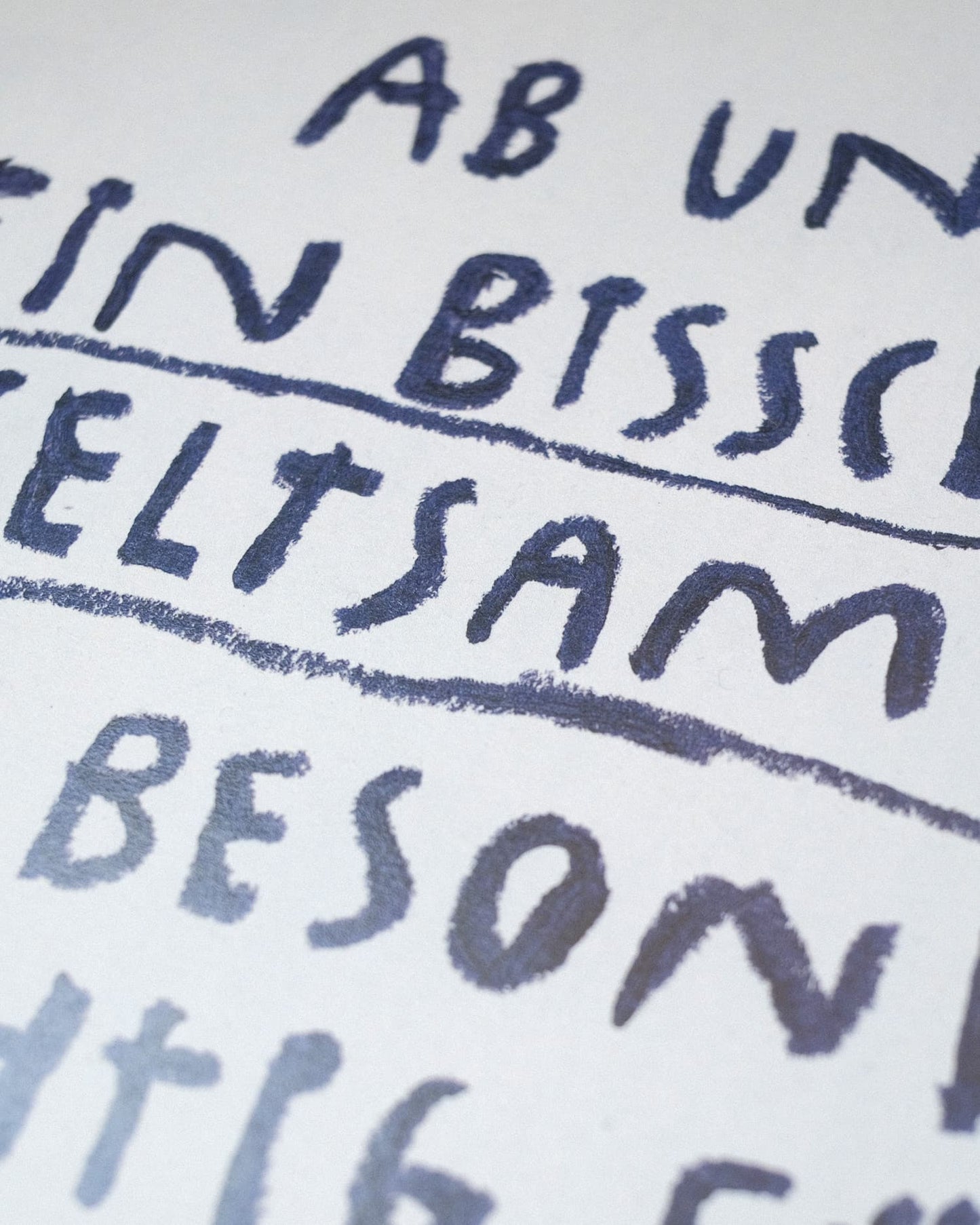 A3 Poster | SELTSAM SEIN